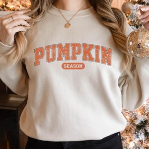 Retro Pumpkin Season Sweatshirt, Halloween Sweatshirts For Women, Thanksgiving Gift Fall Gifts, Autumn Sweatshirt, Cute Fall Sweatshirt