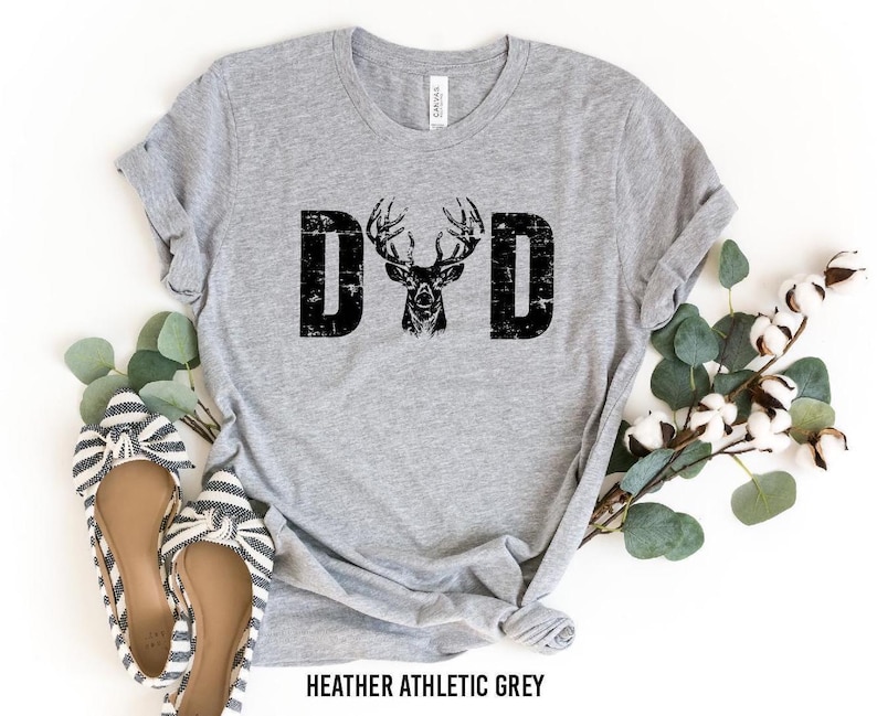 Dad Hunting Shirt, Deer Hunting Shirt, Fathers Day Hunting T-shirt, Hunting Shirt For Men, Buck Hunting Tee, Gift For Hunting Husband