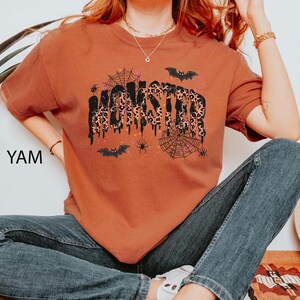 Momster Halloween shirt, Momster Shirt, Halloween Shirts for Women, Halloween Crewneck, Halloween Mom t-shirt, Funny Halloween Tshirt
