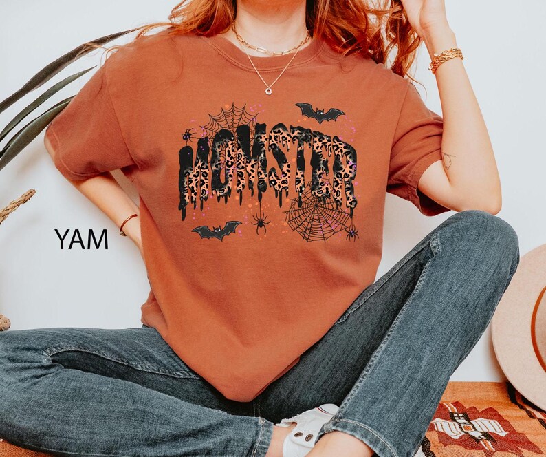 Momster Halloween shirt, Momster Shirt, Halloween Shirts for Women, Halloween Crewneck, Halloween Mom t-shirt, Funny Halloween Tshirt