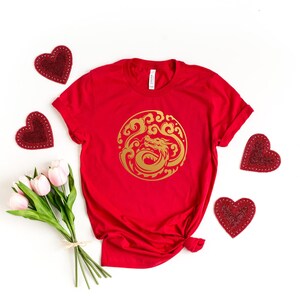 Chinese New Year Dragon Shirt, Chinese Dragon Shirt, Year of the Dragon 2024 Tee, Happy Chinese New Year Apparel, Dragon Chinese T- Shirt