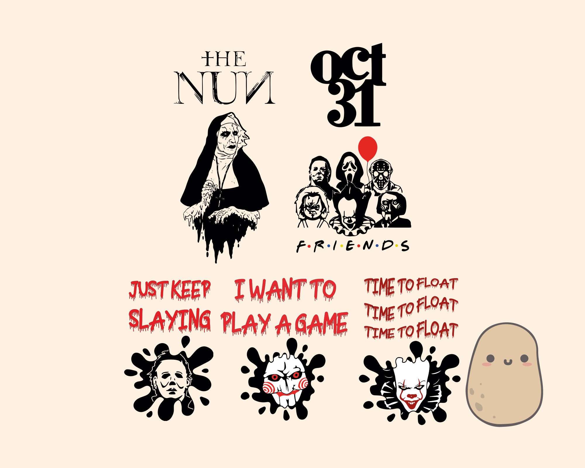 Unholy Nun SVG