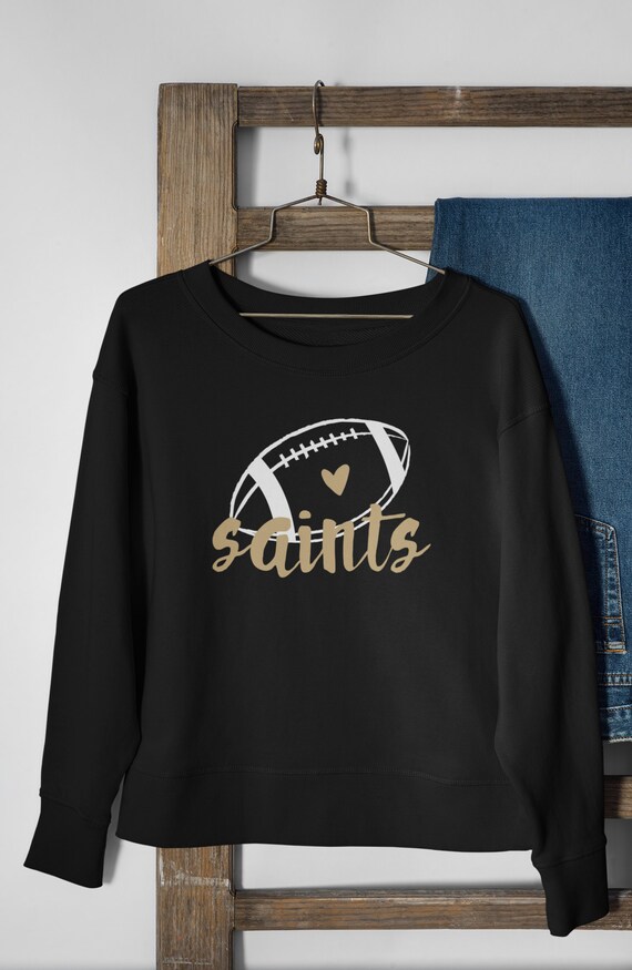 Saint Women's Sweatshirt, New Orleans Saints Sweatshirt, Gameday Saints 