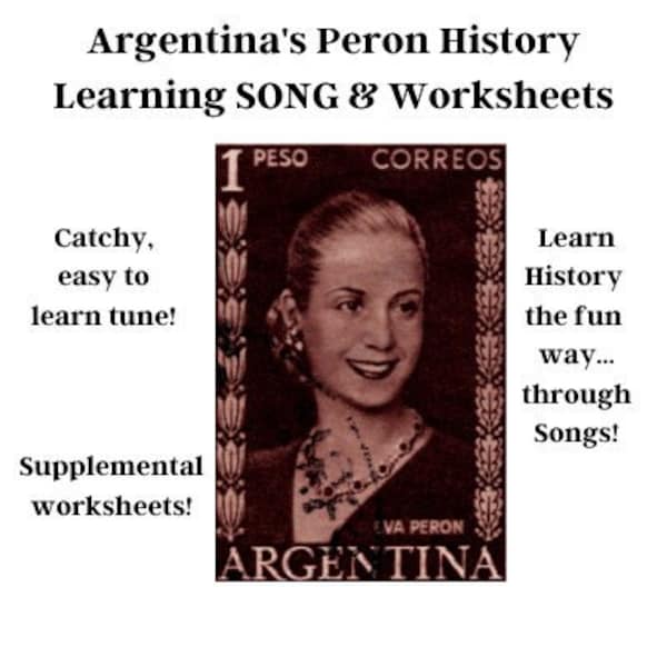 Argentina's Peron History Learning SONG