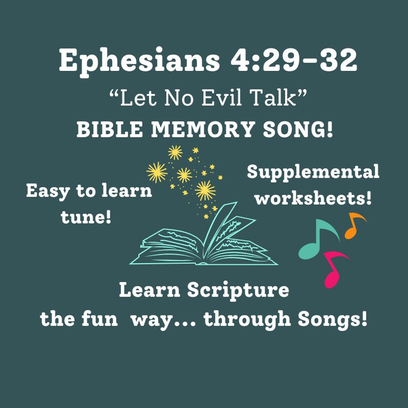 Unlearn Learn Scripture Ephesians 4:29-32