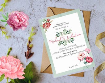 Wedding Invitation Template
