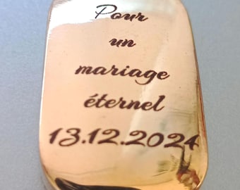 Lingot personnalisé en or nordique