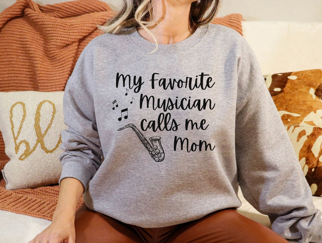Saxophone Mom Sweatshirt,marching Band Mom Sweatshirt,saxophone Mom ...
