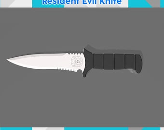 Resident Evil 4 Leon Knife 3D