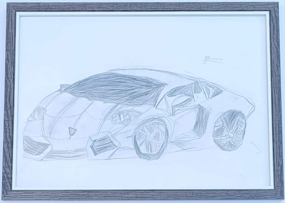 Lamborghini aventador drawing HD wallpapers | Pxfuel