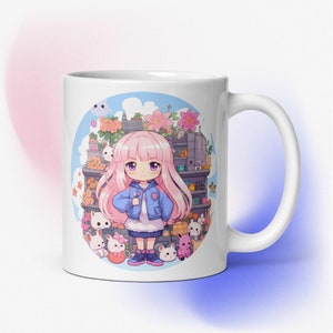 Kawaii Cat Mug