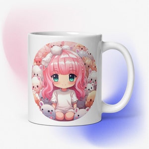 Kawaii Cat Mug