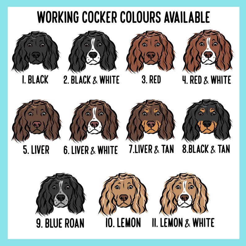 Personalized Working Cocker Spaniel Travel Mug - Stainless Steel Dog ...