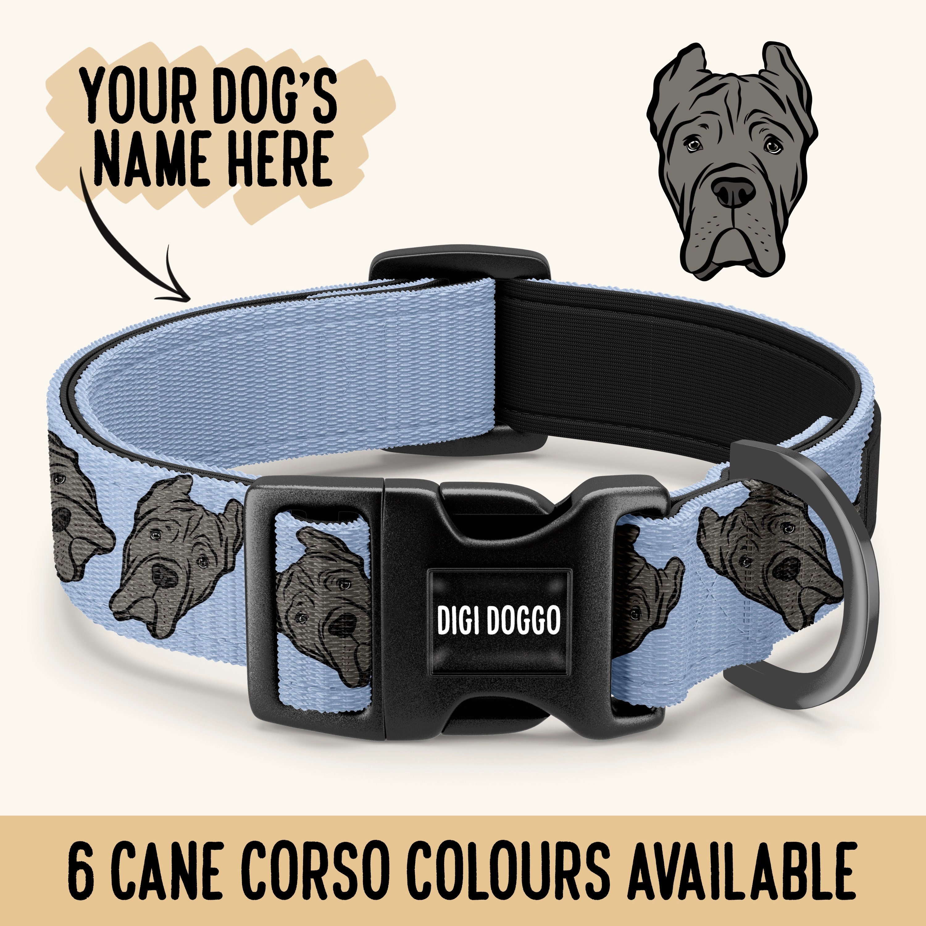 Custom Cane Corso Halsband: Personalisierte Hunderasse Schnalle Halsband -  Etsy sterreich