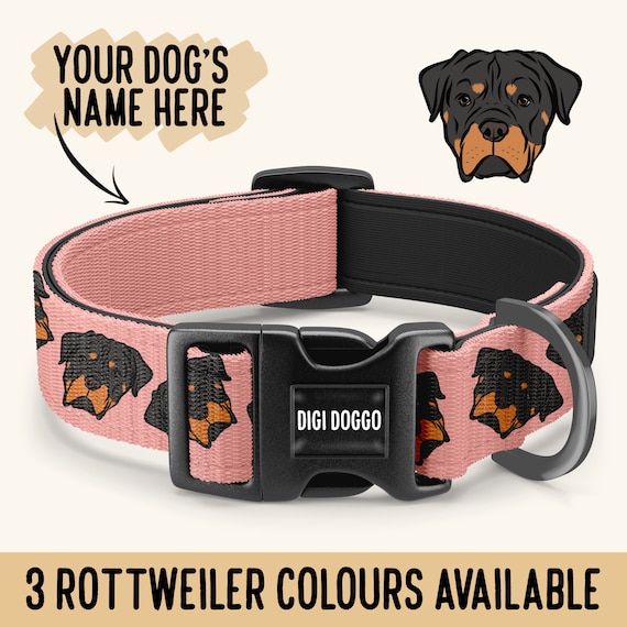 PLITI Rottweiler Make-up-Tasche – „Just A Girl Who Loves Rottweilers“, Canvas, Wasserdicht, 22,9x17x5 Cm