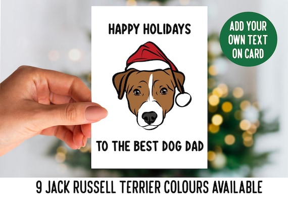Biglietto Di Natale Ecologico Con Jack Russell Sulla Neve – Formato 16x16 Cm, Prodotto Nel Regno Unito, Con Busta - 3