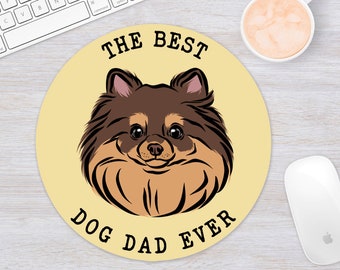 Custom Pomeranian Mouse Pad: Personalized Dog Breed Art