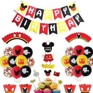 Mickey Mouse Birthday Decorations