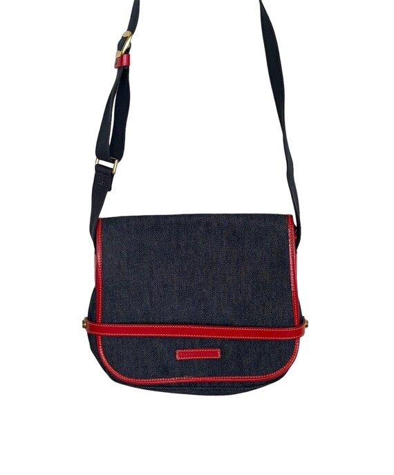 Dooney Bourke Canvas Strap Cross Body Bag Dooney Bourke Y2K