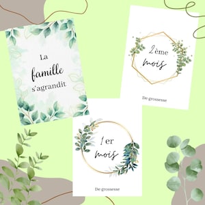 Nature Pregnancy Cards