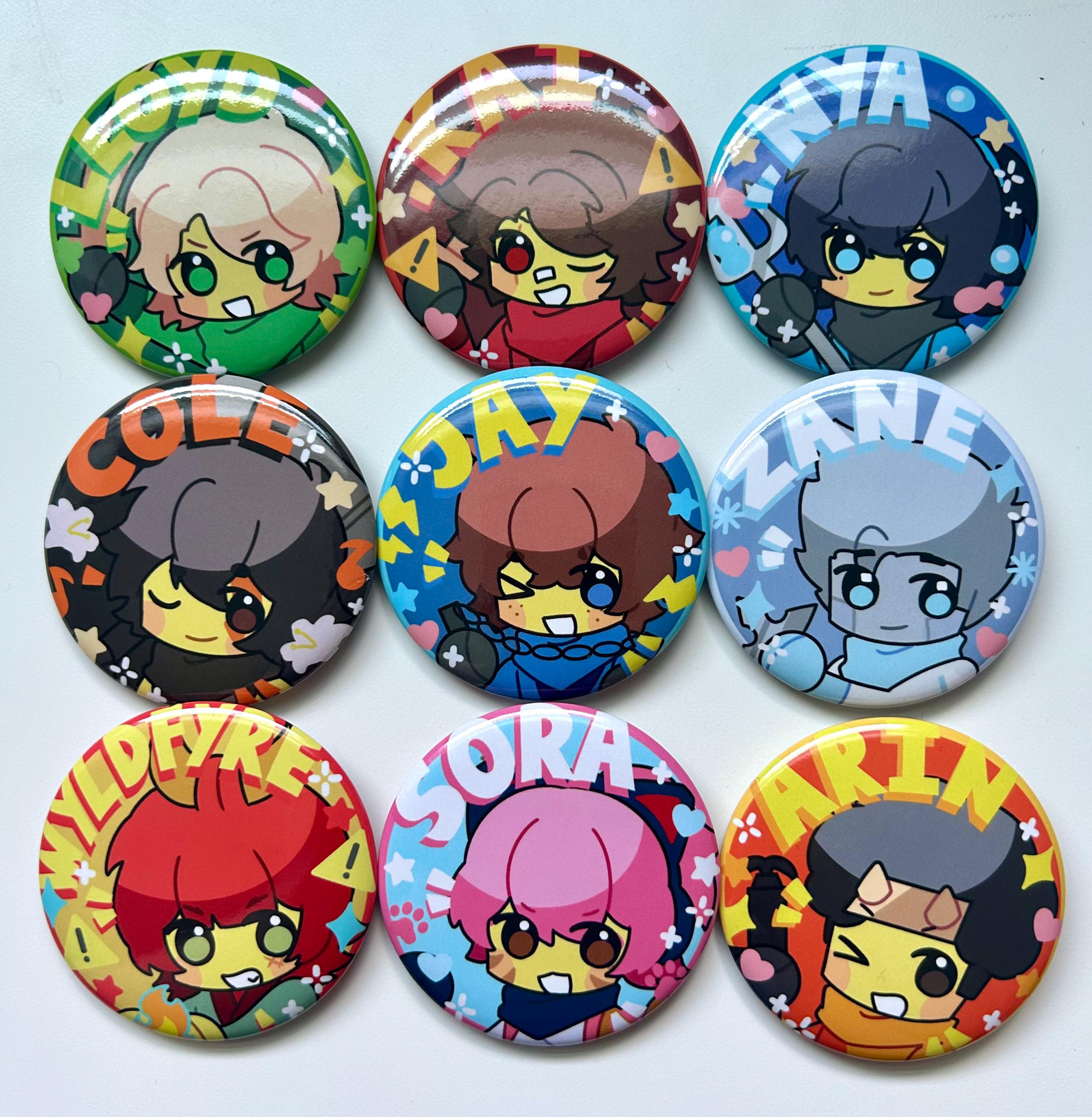Ninja 2.25 Inch Badges - Etsy Israel