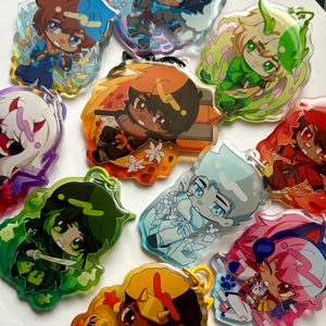 Ninja 2.5 inch charms