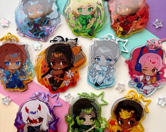 Ninja 2.5 Inch Charms - Etsy