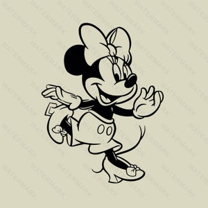 Minnie Mouse  SVG, Mouse SVG, Family Trip SVG, Customize Gift Svg, Vinyl Cut File, Svg, Pdf, Jpg, Png, Ai Printable Design File