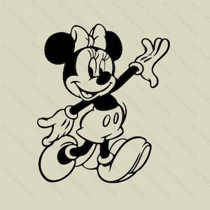 Minnie Mouse  SVG, Mouse SVG, Family Trip SVG, Customize Gift Svg, Vinyl Cut File, Svg, Pdf, Jpg, Png, Ai Printable Design File
