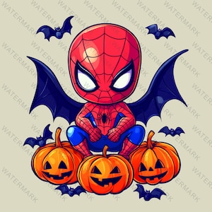 Halloween Spiderman , Spiderman Png, Spiderman Decoration ,Spiderman Halloween Png, Cutting Files Cricut, Png