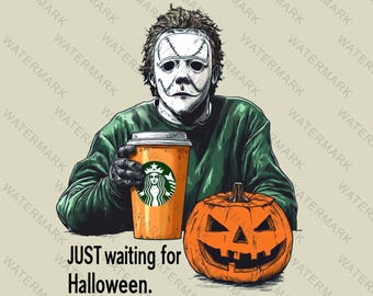 Michael Myers Halloween PNG: T-Shirt Graphics, Sublimation (Digital Download)