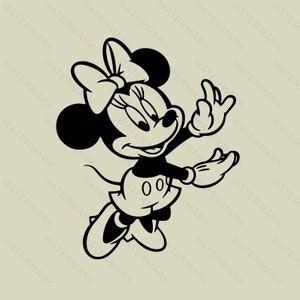 Minnie Mouse  SVG, Mouse SVG, Family Trip SVG, Customize Gift Svg, Vinyl Cut File, Svg, Pdf, Jpg, Png, Ai Printable Design File