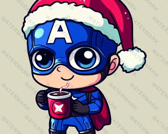 Christmas Superhero Png , Superhero PNG Files:  Graphic, High-Quality -