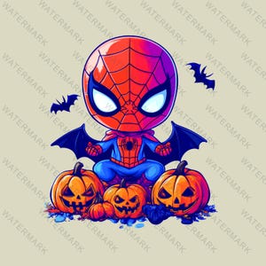 Halloween Spiderman , Spiderman Png, Spiderman Decoration ,Spiderman Halloween Png, Cutting Files Cricut, Png