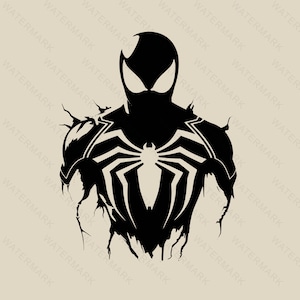 Spiderman svg, Spiderman Decoration ,Spiderman Silhouette, Cutting Files Cricut, Svg, Png, Dxf, Eps