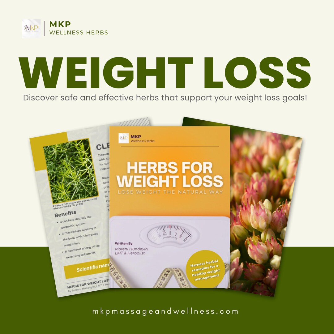 Herbs That Support Weight Loss - Discover the Benefits and More! - Etsy