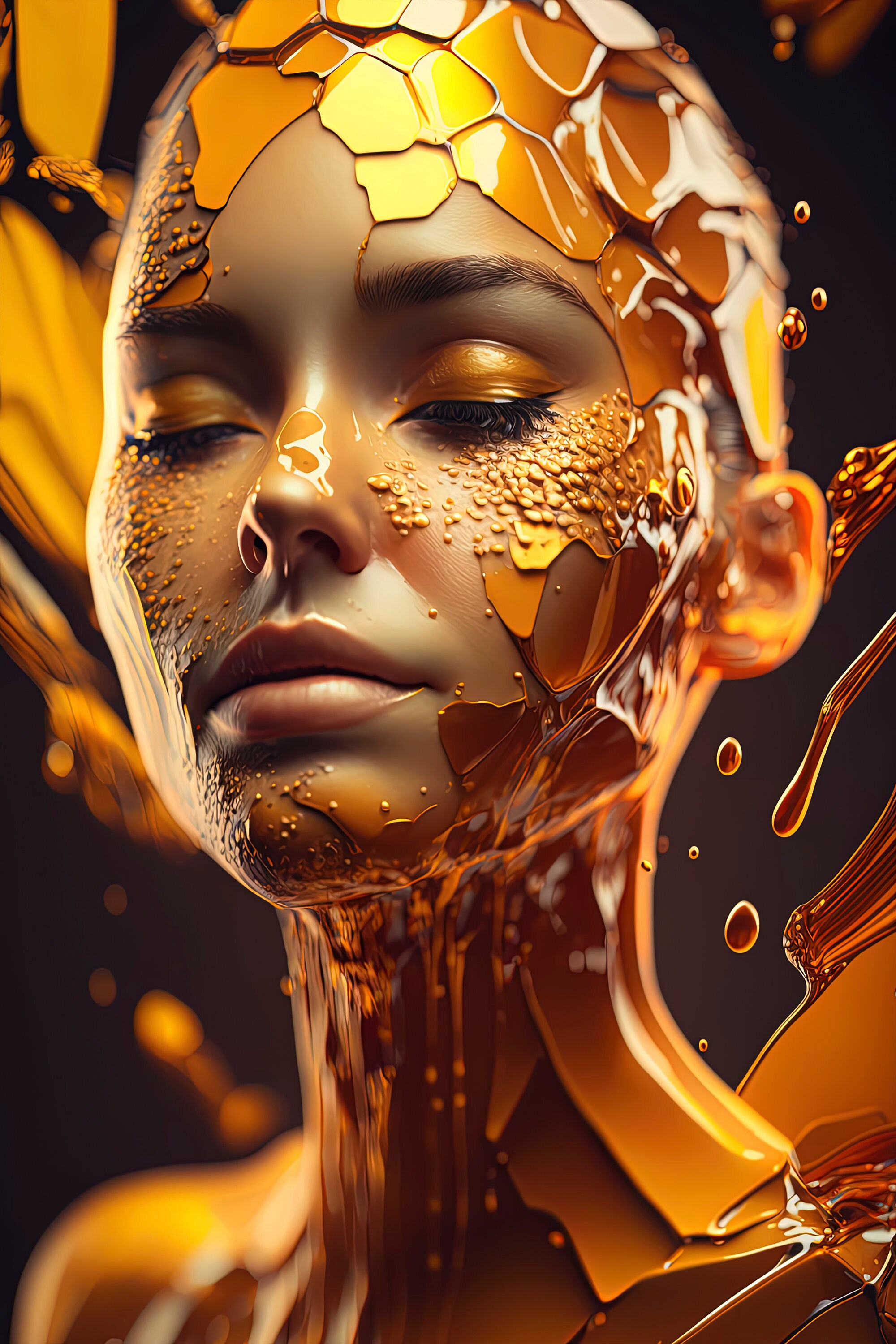 Digital Art Wall Decor AI Generated Art for Download Etsy