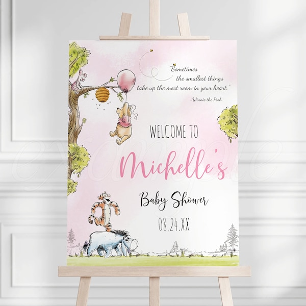 Winnie Pooh Baby Shower - Etsy