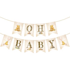 Kit Décoration Papier Baby Boy - Eventails Et Rosaces Papier