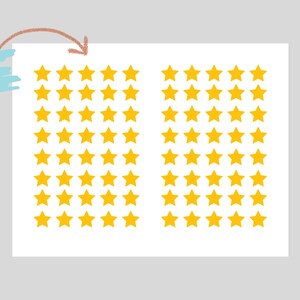 Printable Reward Chart Tracker for Kids Daily Planner - Etsy