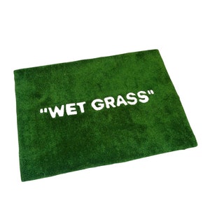 2x3 ft wet grass rug