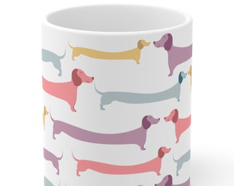 Dachshund Mug Dachshund Gift Dachshund Lover Wiener Dog Mug Doxie Dog Gift Dog Lover Gift Coffee Cup Wiener Dogs Dachshunds