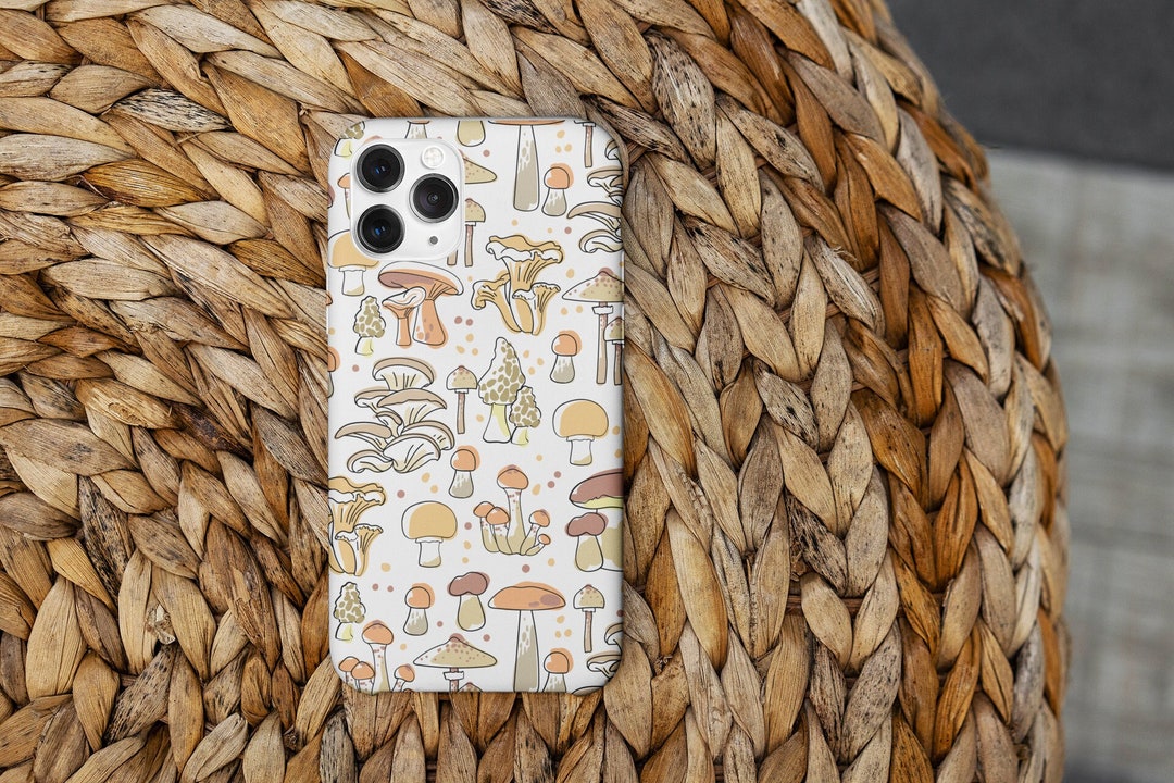 Mushroom Phone Case, Tough Cottagecore Phone Case, Cottage Core
