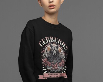 Cerberus Hell Hound Sweatshirt kerstcadeau Cerberus Hound of Hades Gates of Hell Mythische hond Sweatshirt cadeau voor hem of haar