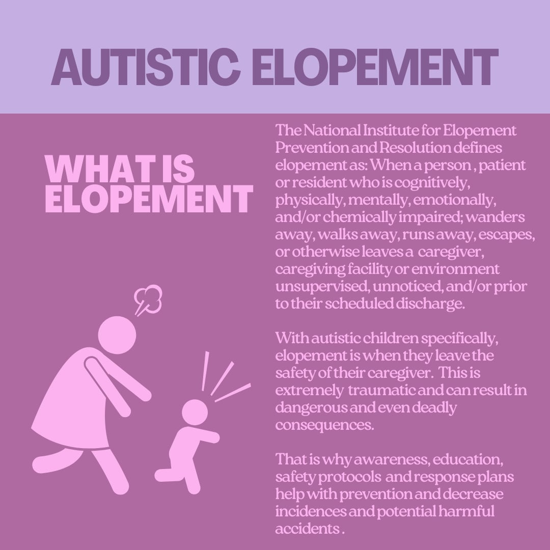Autistic Elopement - Etsy