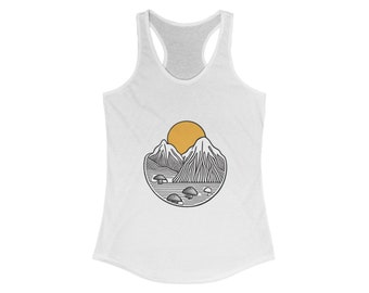 Frauen Malerische Mountiain Tank