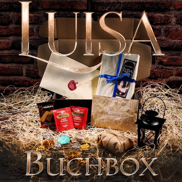 Buchbox zum Roman "Luisa - Instrument der Intrigen"