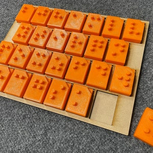 Tampons braille (A-Z)