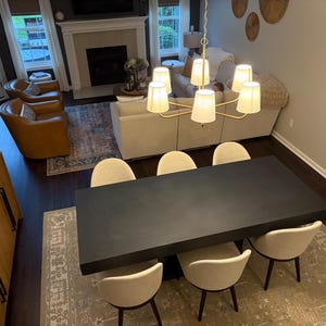 Concrete Dining Table / Avenue Legs