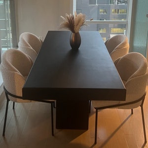 Concrete Dining Table / Avenue Legs